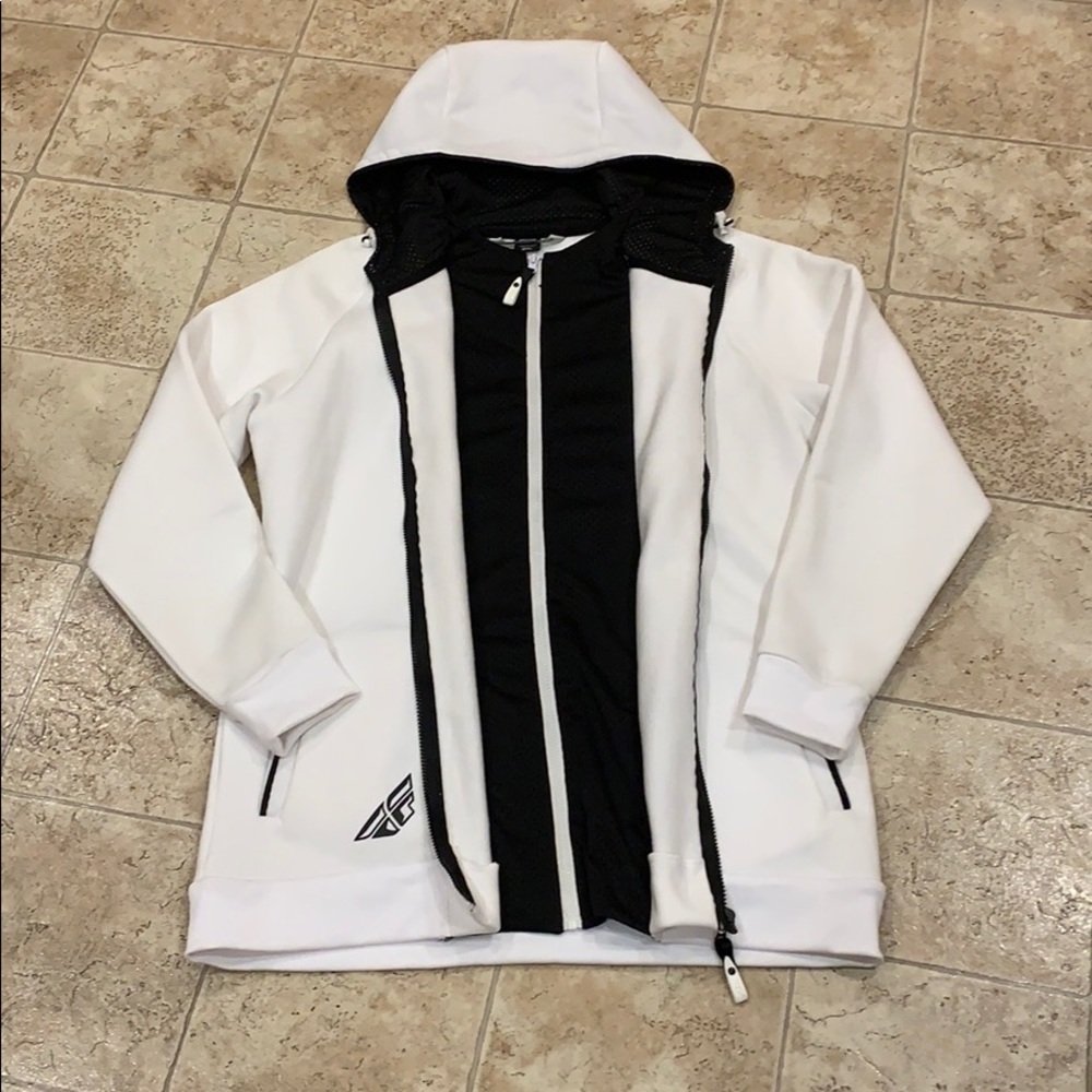 Fly racing hoodie zip up